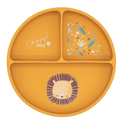 Plato de silicona - Chompy el León