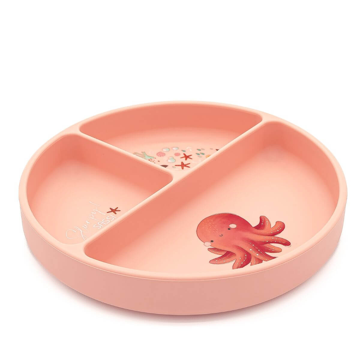 Plato de silicona - Slurpy el Pulpo