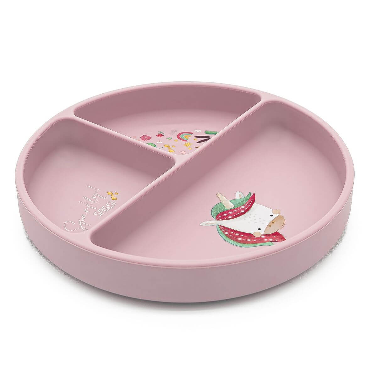 Plato de silicona - Sparkly el Unicornio