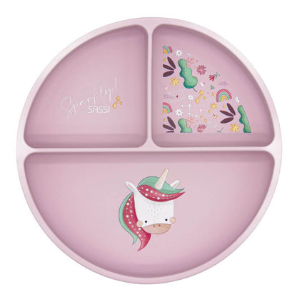 Plato de silicona - Sparkly el Unicornio