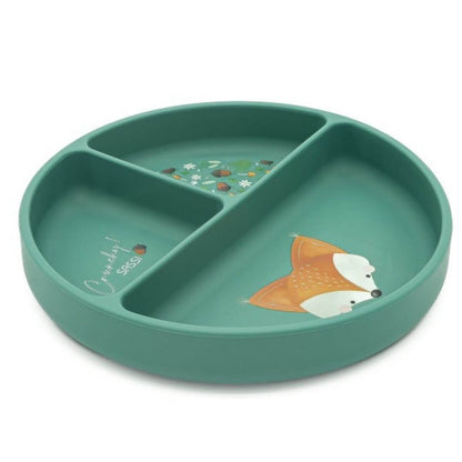 Plato de silicona - Crunchy el Zorro