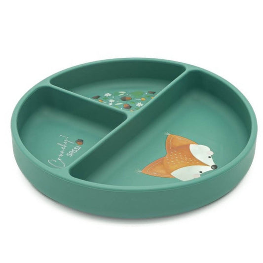 Plato de silicona - Crunchy el Zorro