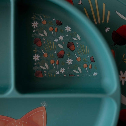 Plato de silicona - Crunchy el Zorro