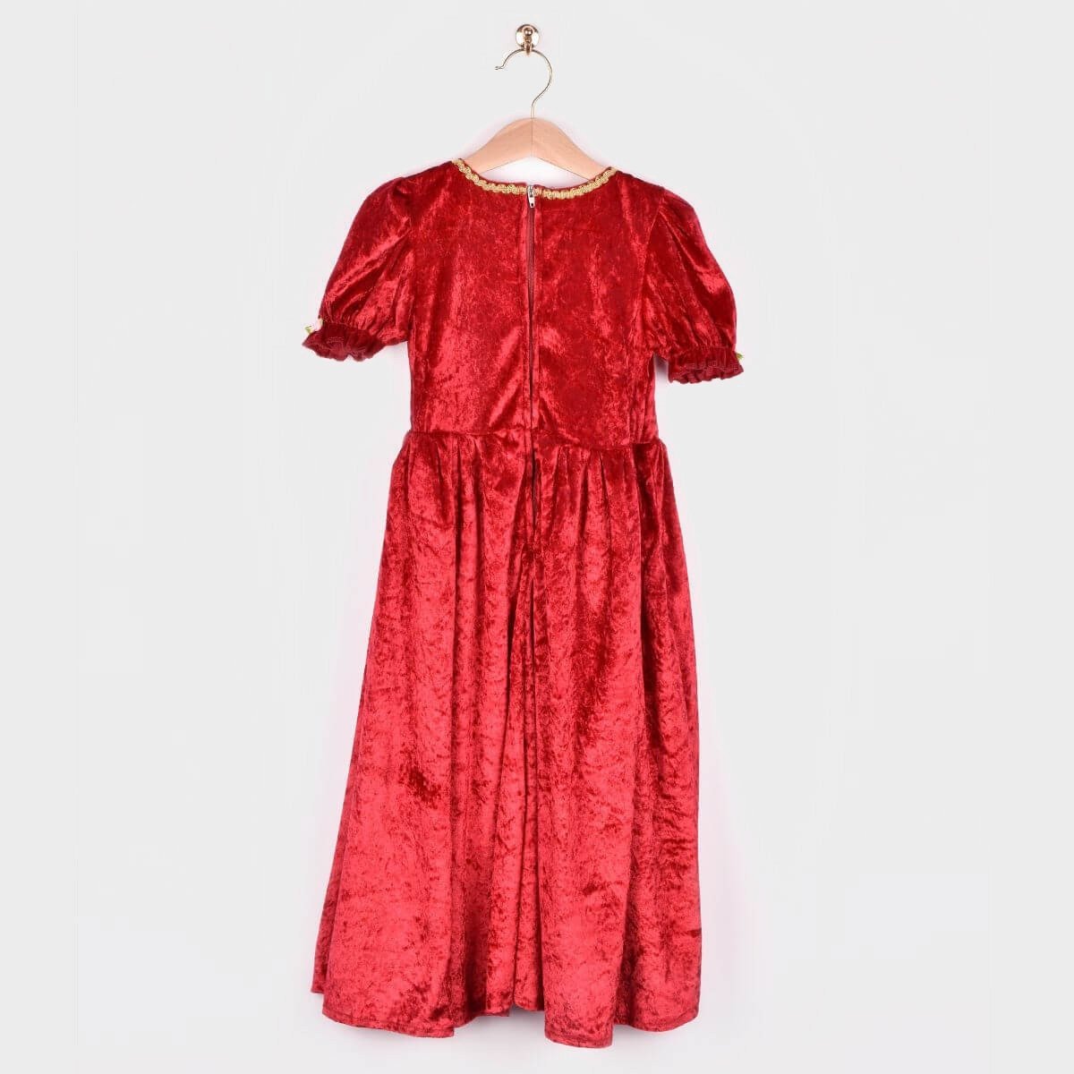 Disfraz Princesa Rojo Terciopelo