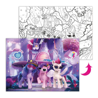 Puzzle de dos caras para colorear My Little Pony Fashion (60 piezas) de Dodo