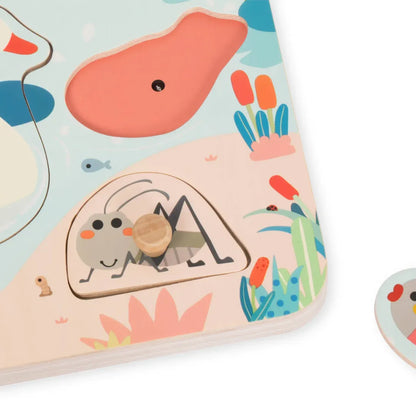 Puzzle amb sons - Animals de l'Estany