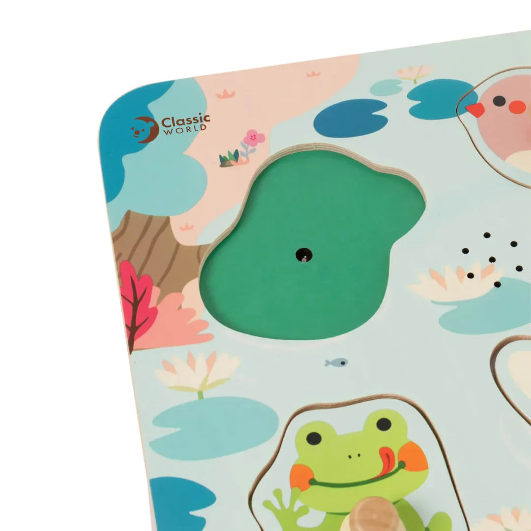 Puzzle amb sons - Animals de l'Estany
