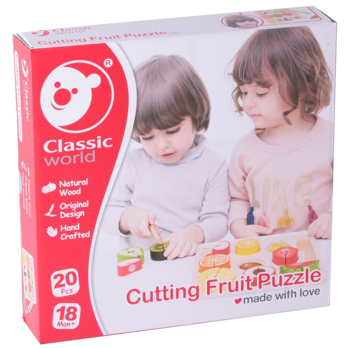 Puzzle Cortar Frutas