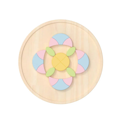 Puzzle de madera Mandala pastel de Classic World