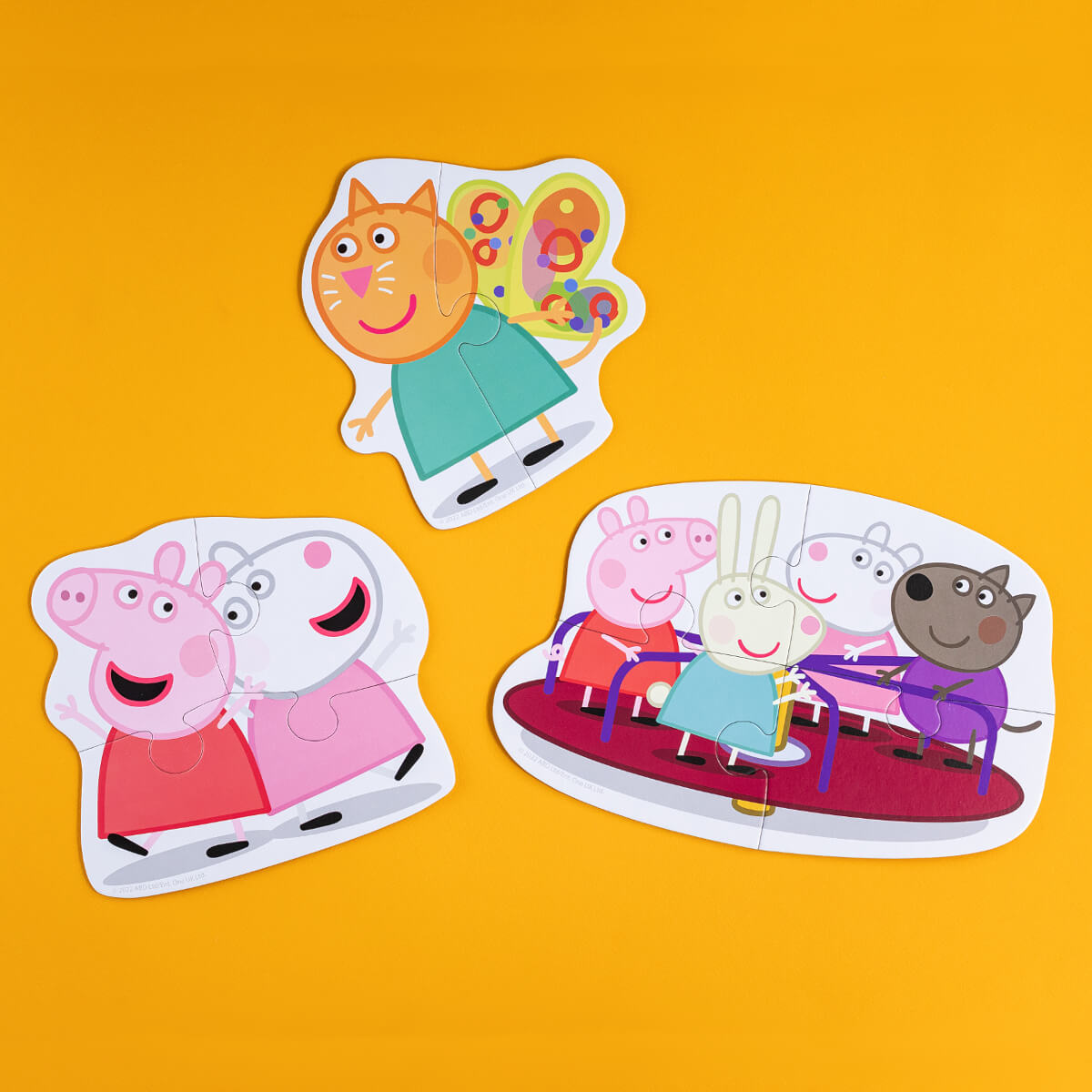 Puzzles evolutivos Peppa Pig Amigos ya montados