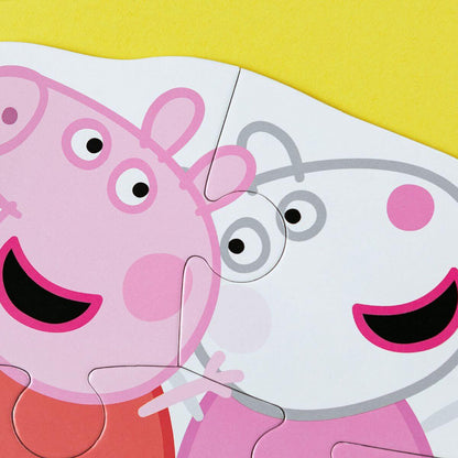 Piezas del Puzzle evolutivo 3 en 1 Peppa Pig Amigos de Dodo para niños a partir de 2  años