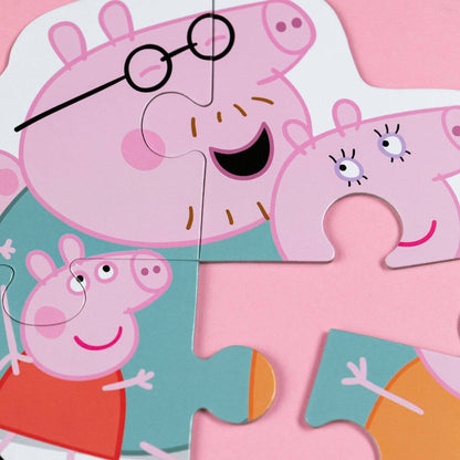 Puzzle de la Familia de Peppa Pig de Dodo para niños de 2 años