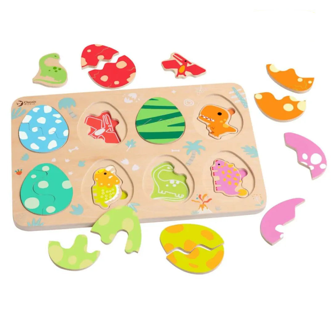 Puzzle de madera Dinosaurios