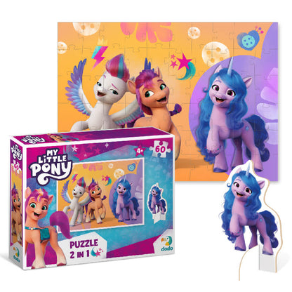 figura de cartón de Izzy del puzzle My Little Pony Dodo