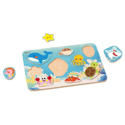 Puzzle de madera Animales del Océano