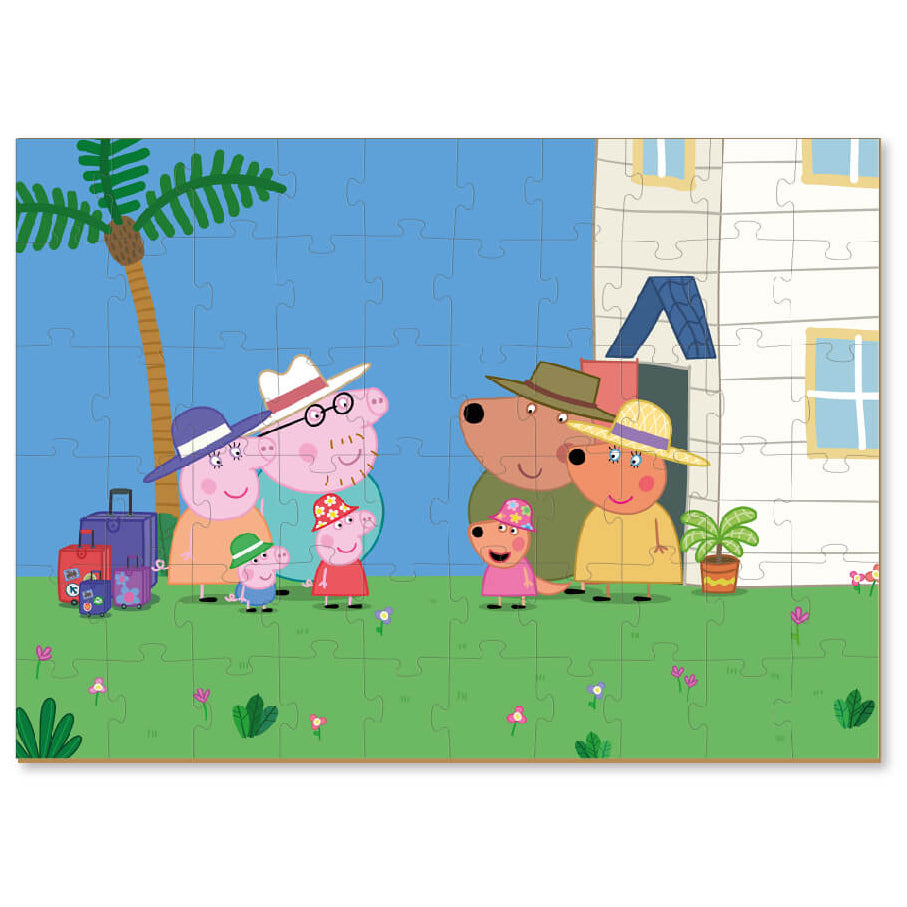 puzzle Peppa Pig con Mama Pig montado 60 piezas Dodo