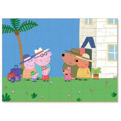 puzzle Peppa Pig con Mama Pig montado 60 piezas Dodo