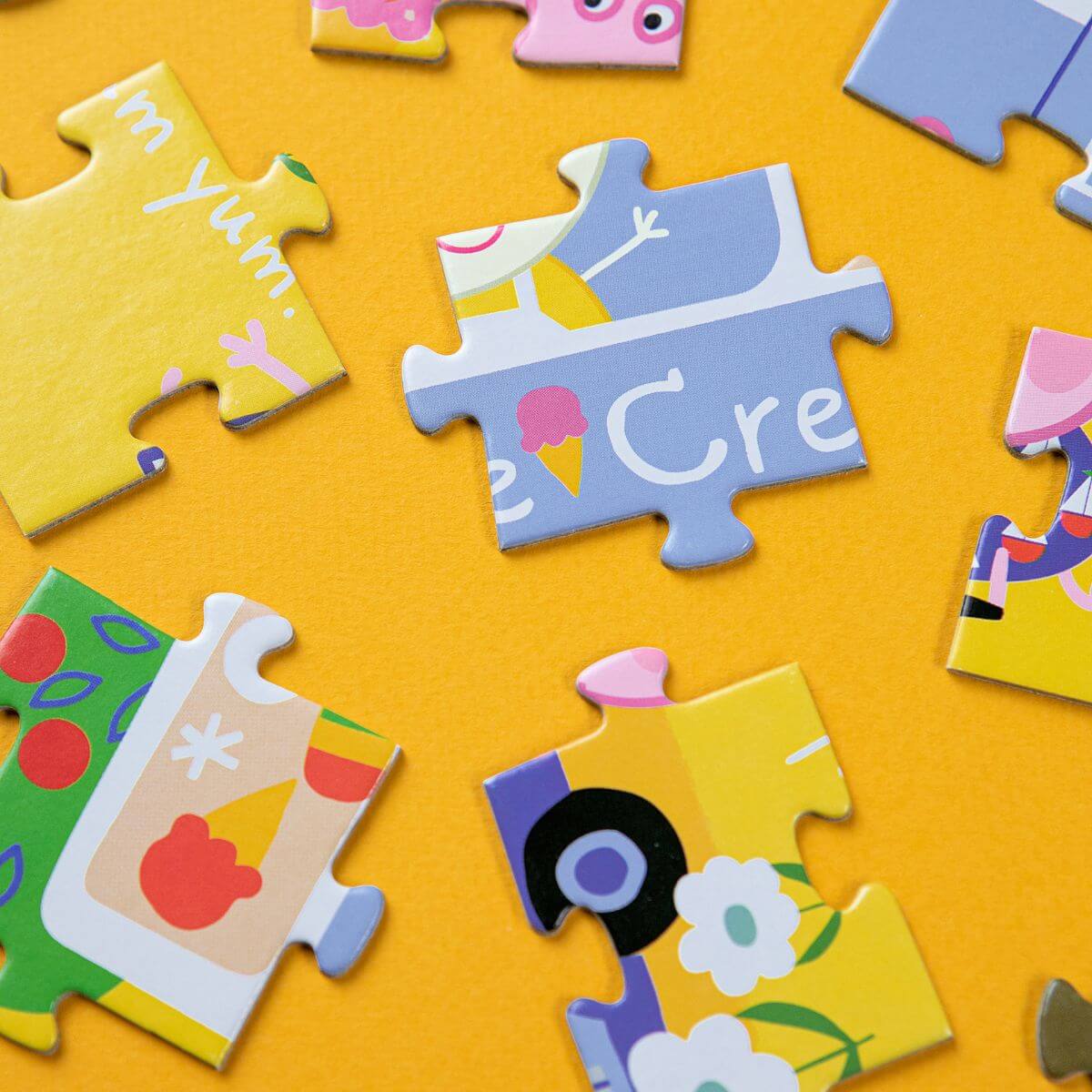 Piezas del Puzzle Peppa Pig Helados (30 piezas) de Dodo para niños de 3 años