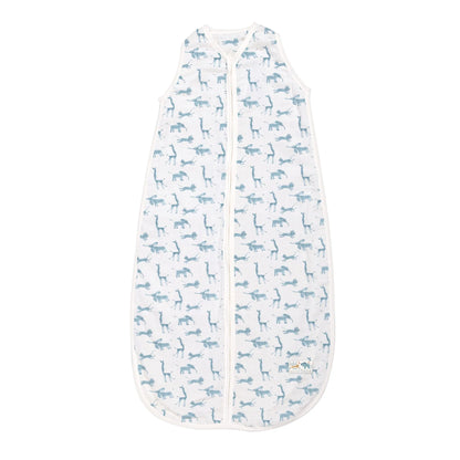 saco de bebé de muselina de algodón con motivo de animales acuarela de Moulin Roty