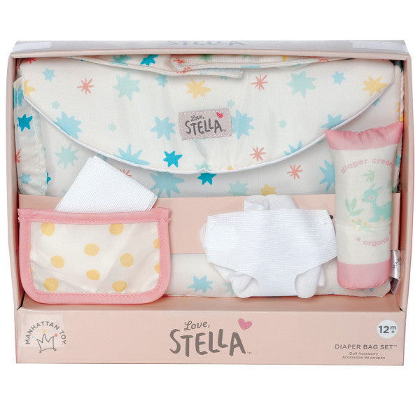 set completo de bolsa de pañales para muñecas Love Stella Manhattan Toy

