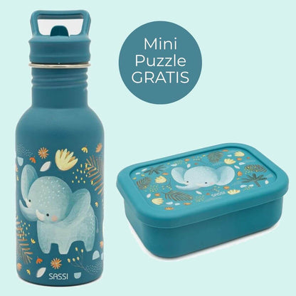 Set Elefant - Ampolla + Carmanyola infantil