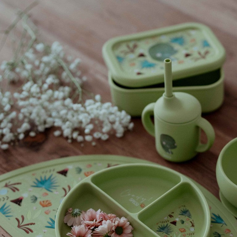 Taza de silicona - Cracky el Dinosaurio