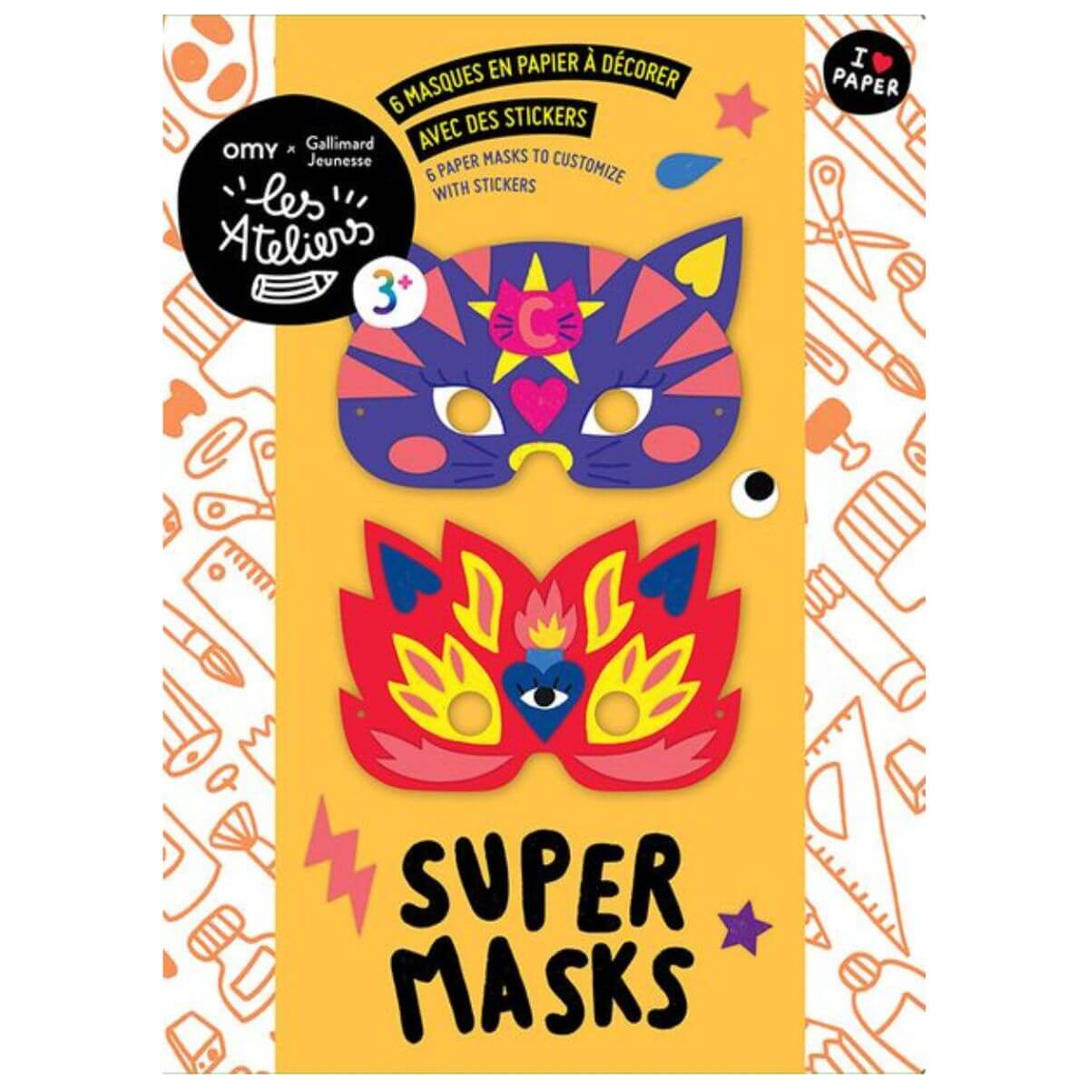 Super Masks Gallimard Jeunesse cover image
