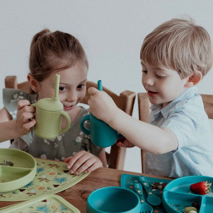 Taza de silicona - Cracky el Dinosaurio