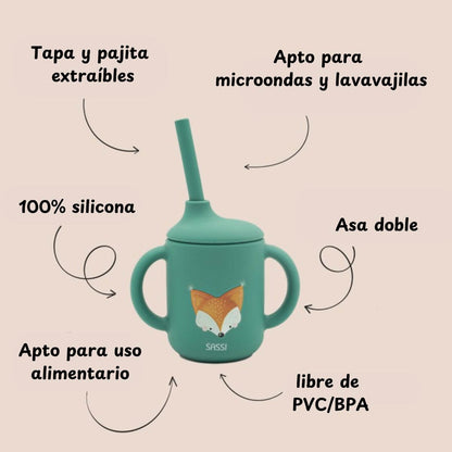 Tassa de silicona - Crunchy la Guineu