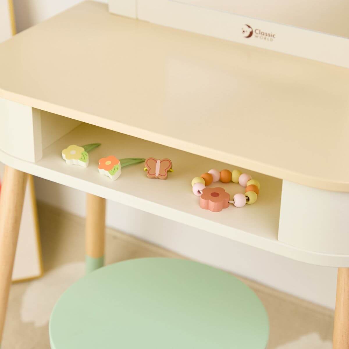 Tocador amb Mirall i Banc