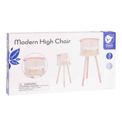 Packaging de la trona moderna para muñecas de Classic World