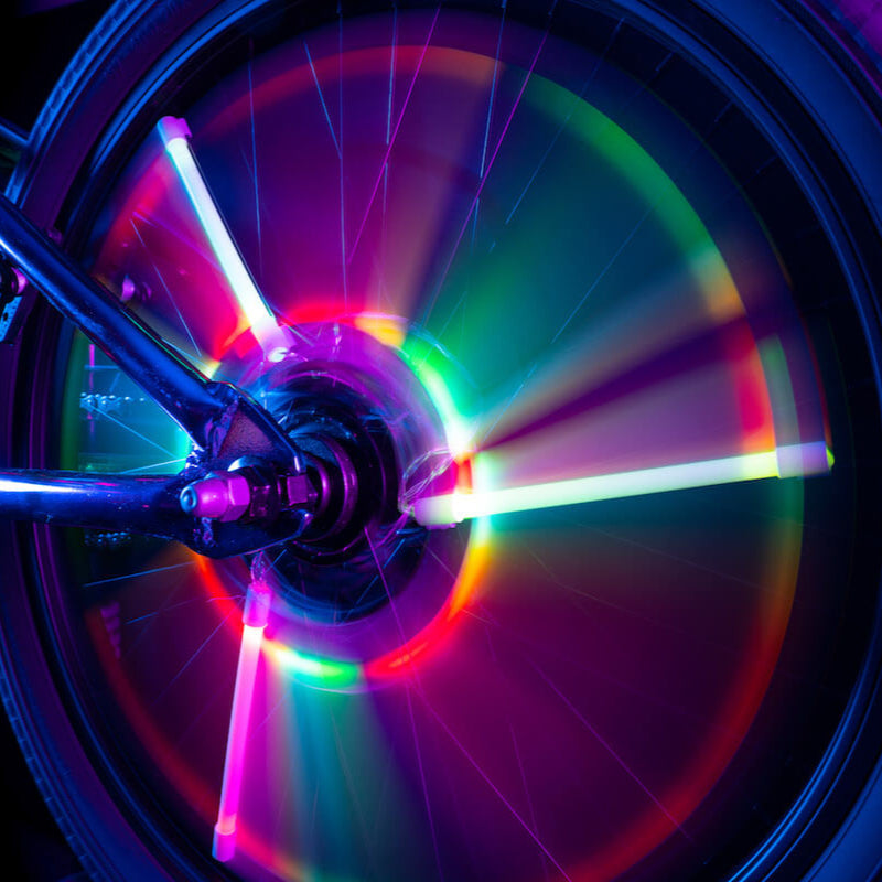 Tubos LED para radio de bicicleta
