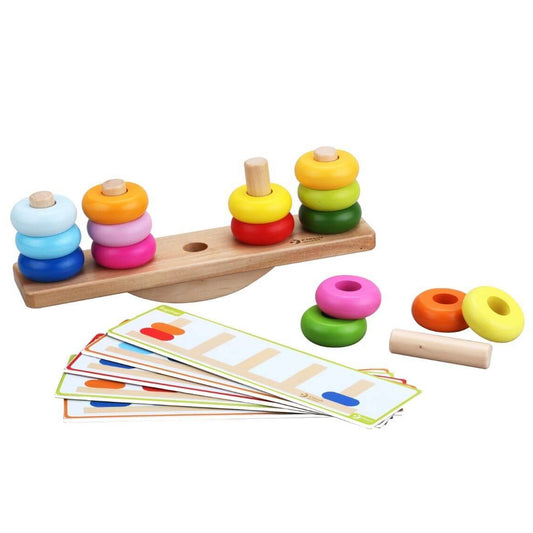 Juego de apilar y equilibrio de Classic World para niños a partir de 3 años