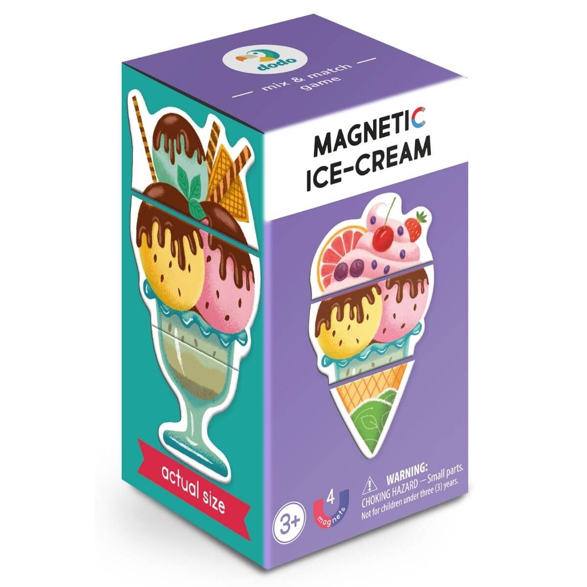 Juego magnético Helados