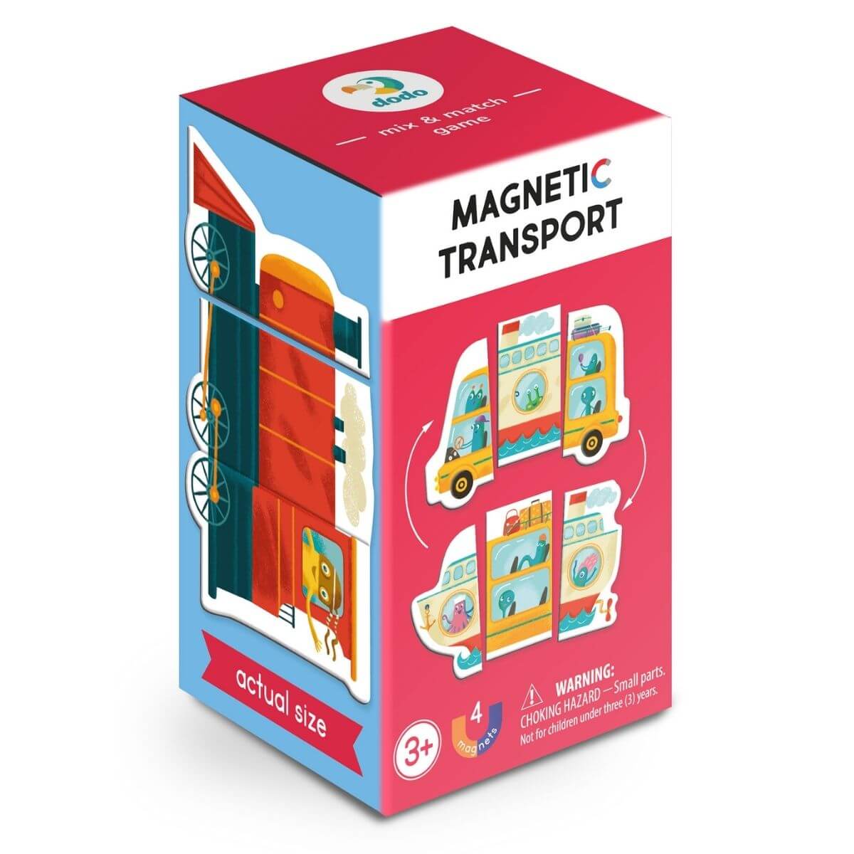 Juego magnético Transportes