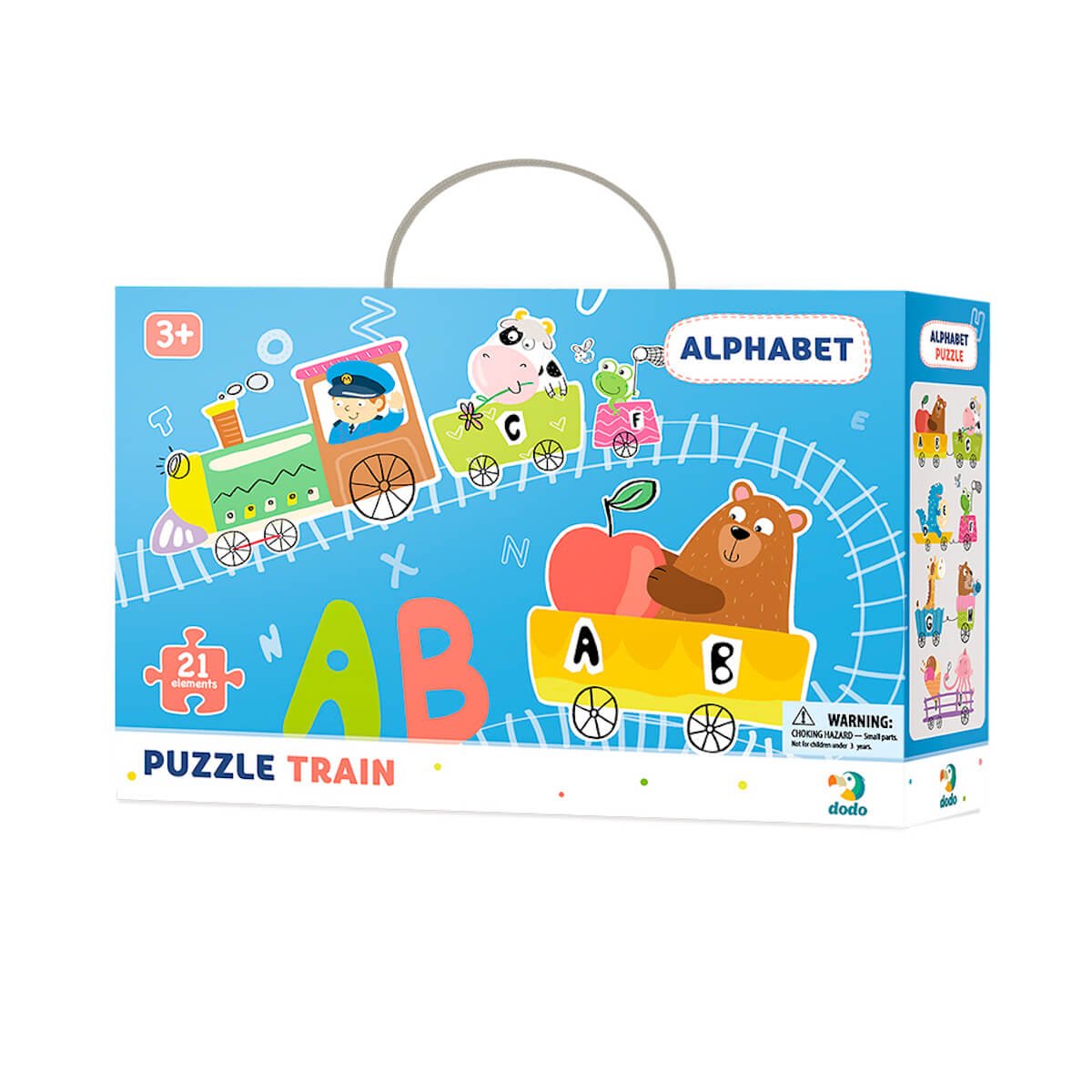 Puzzle Alfabeto Tren (Inglés)