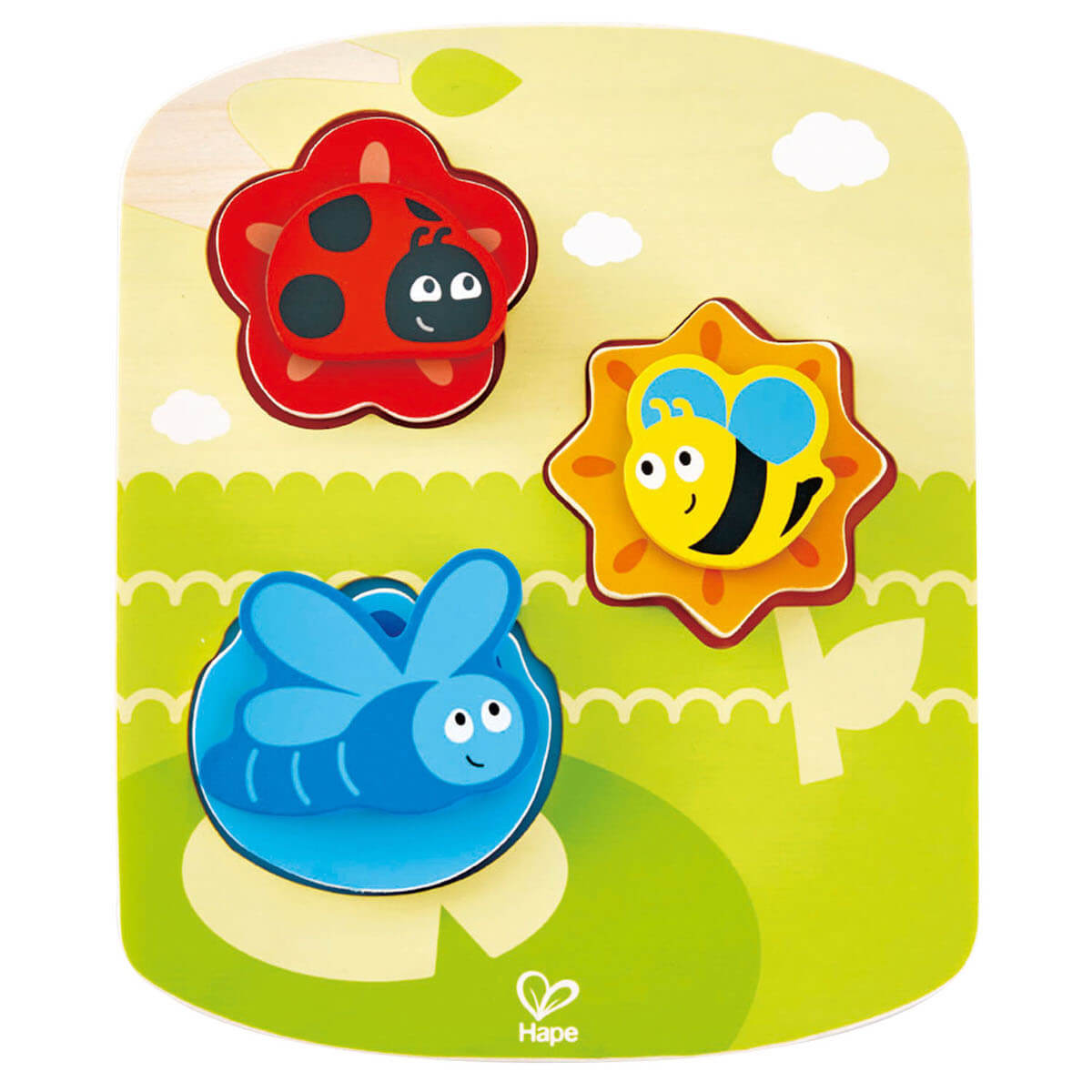 Puzzle dinámico Insectos Hape