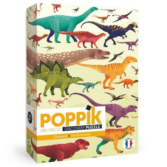 Puzzle Dinosaurios (280 piezas) Poppik