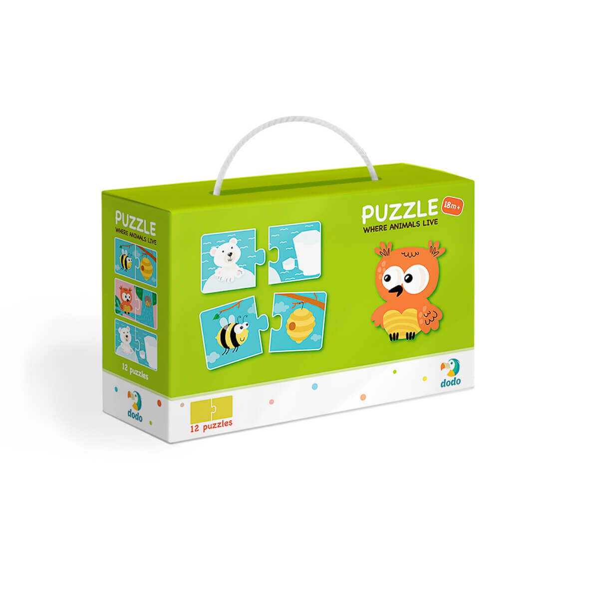 Puzzle Duo Dónde viven los animales