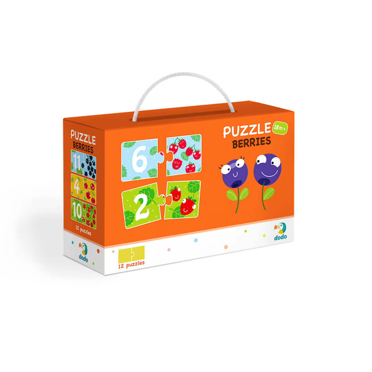 Puzzle Duo Frutos del bosque