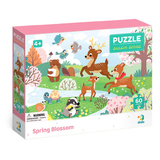 Puzzle Estaciones Primavera (60 piezas) Dodo