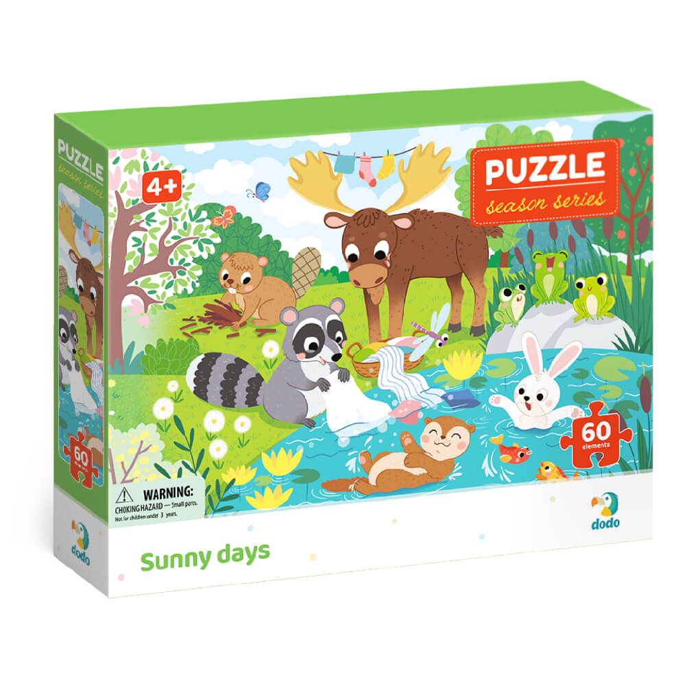 Puzzle Estaciones Verano (60 piezas) Dodo