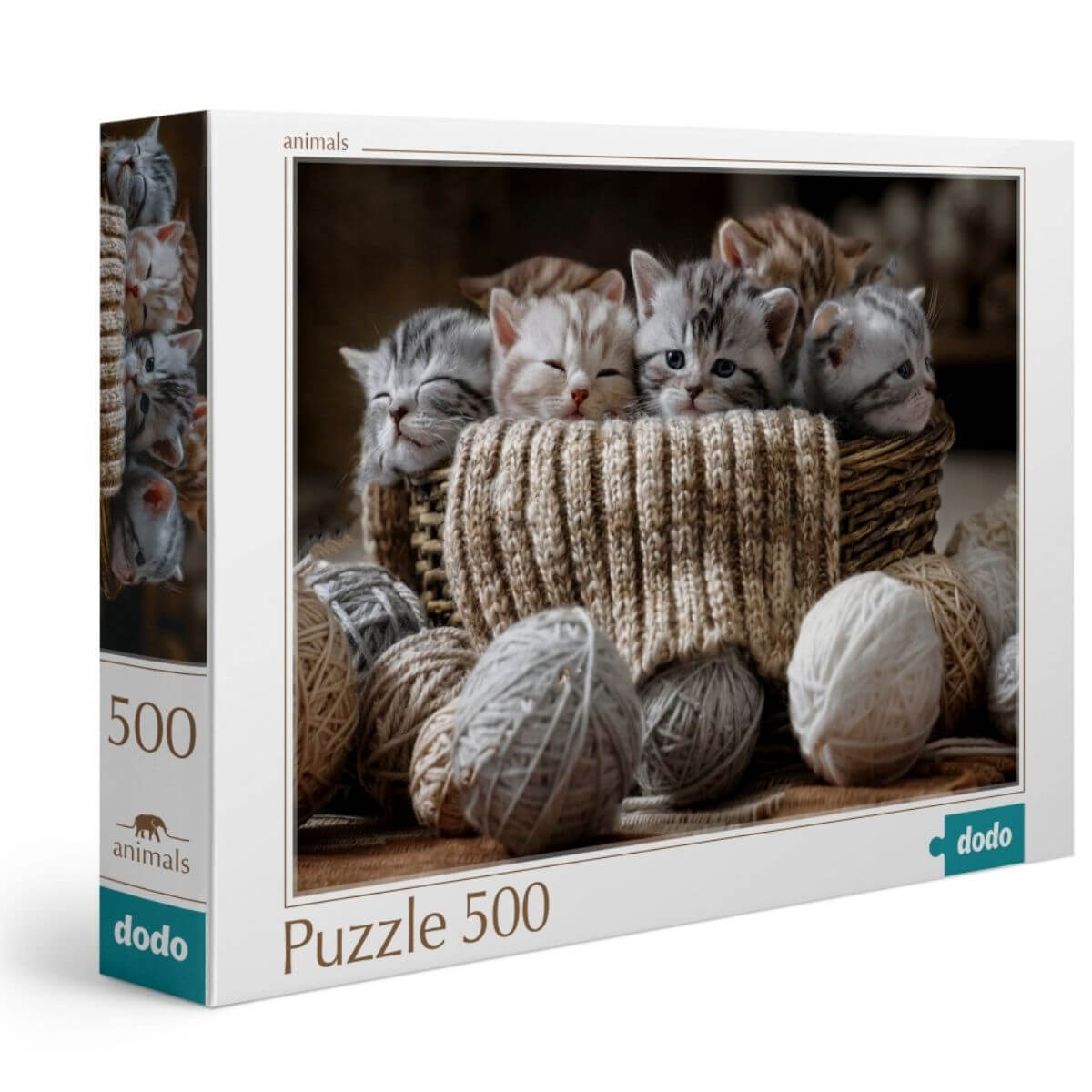 Puzzle Gatitos adorables (500 piezas) Dodo