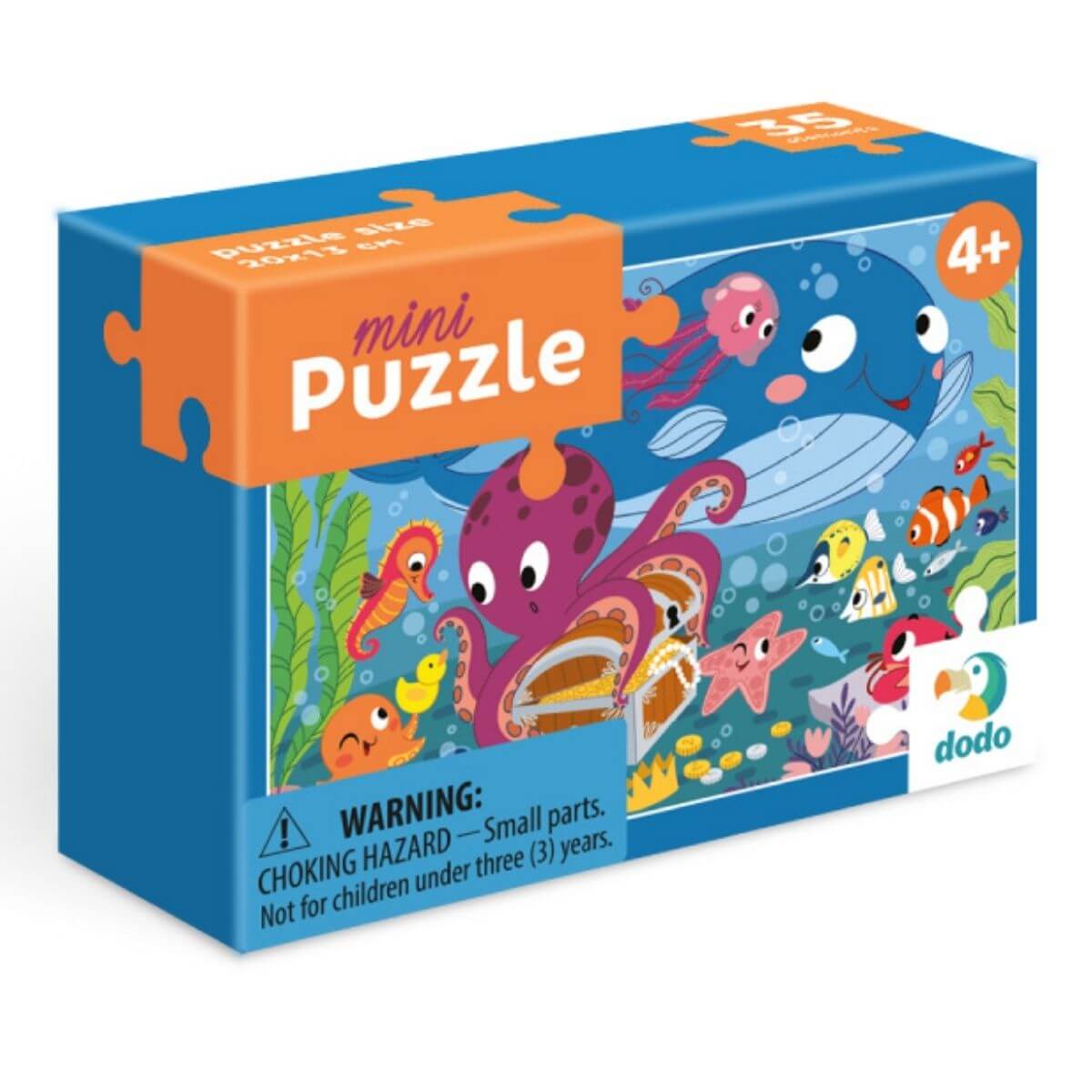 Puzzle mini Bajo el mar (35 piezas)  Dodo