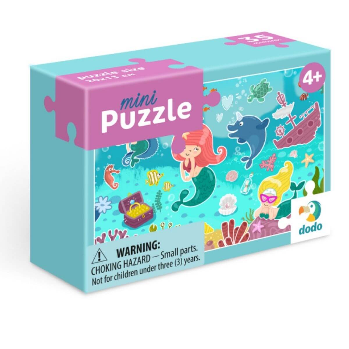 Puzzle mini Sirenas (35 piezas) Dodo