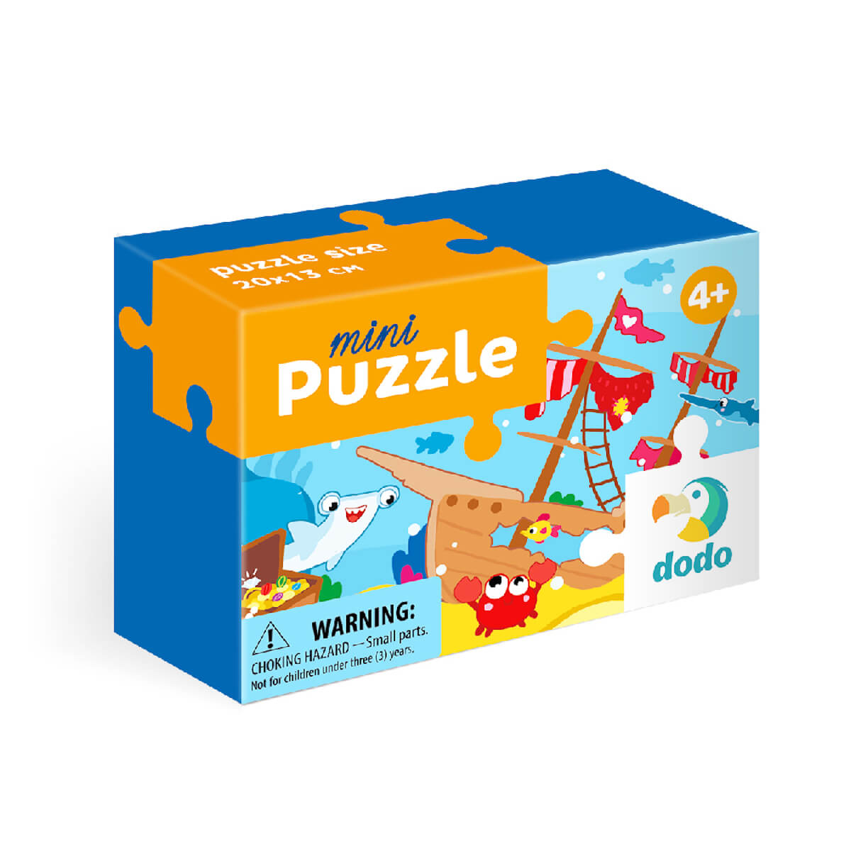 Puzzle mini Vida marina