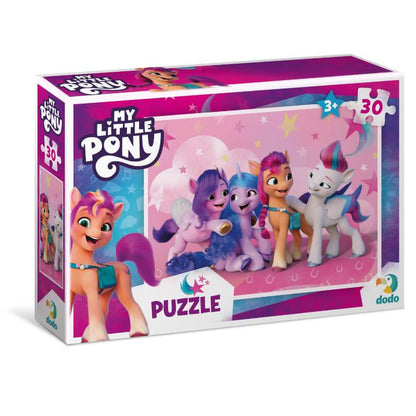Caja del Puzzle My Little Pony Amistad de 30 piezas para niños a partir de 4 años de la marca Dodo