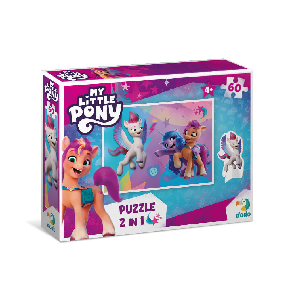 Puzzle My Little Pony con figura de Zipp (60 piezas)
