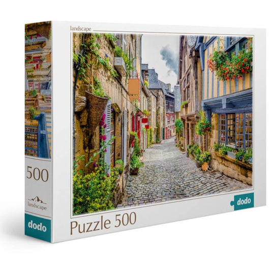 Puzzle Pueblo auténtico francés (500 piezas) Dodo