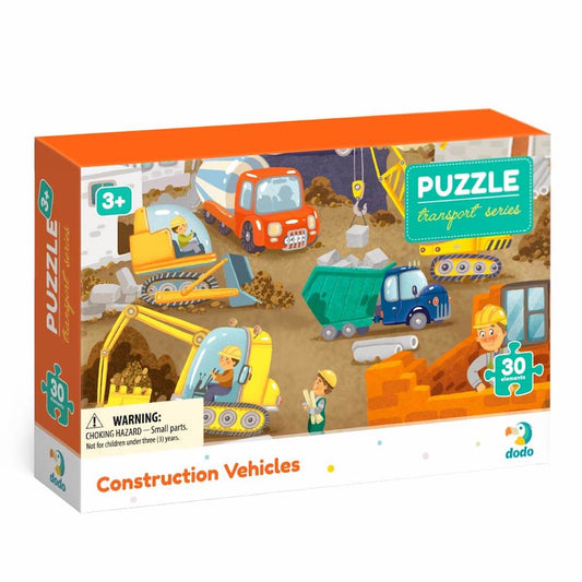 Puzzle Vehículos de construcción